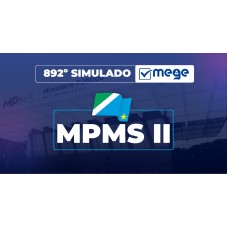 Mege - 892° Simulado Mege MPMS II (MEGE 2026)