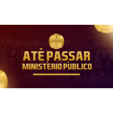 Mege - ATÉ PASSAR (Ministério Público) (MEGE 2026)