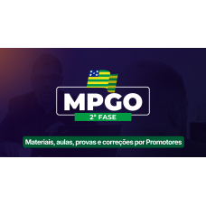Mege - MPGO 2026, 2ª Fase (Turma 3: Materiais, videoaulas, provas e correções) (MEGE 2026)