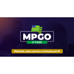 Mege - MPGO 2026, 2ª Fase (Turma 4: Materiais, videoaulas, provas e correções por IA) (MEGE 2026)