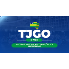 Mege - TJGO 2026, 2ª Fase (Turma 1: correções por magistrados) (MEGE 2026)