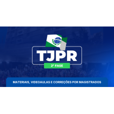 Mege - TJPR, 2ª Fase (Turma 1: Materiais, videoaulas, provas e correções) (MEGE 2026)