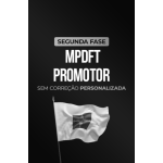 MPDFT - Promotor - 2Âª Fase - Sem correÃ§Ã£o personalizada (CP Iuris 2026)