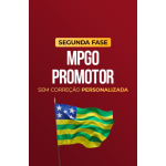 MPGO - Promotor - 2Âª Fase - Sem CorreÃ§Ã£o Personalizada (CP Iuris 2026)