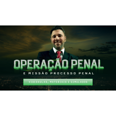 Operação Penal + Missão Processo Penal 2025 (MEGE 2026) Operação Penal + Missão Processo Penal 2025 (MEGE 2026)