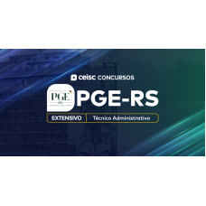 PGE-RS - Técnico Administrativo - Extensivo (CEISC 2026) PGE-RS - Técnico Administrativo - Extensivo (CEISC 2026)