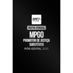 Reta Final  MPGO Promotor  Pós-Edital 2025 (CP Iuris 2026)