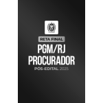 Reta Final - PGM RJ Procurador - PÃ³s-edital 2025 (CP Iuris 2026)