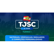 TJSC, 2ª Fase (Turma 1: Materiais, videoaulas, provas e correções personalizadas) (MEGE 2026) TJSC, 2ª Fase (Turma 1: Materiais, videoaulas, provas e correções personalizadas) (MEGE 2026)