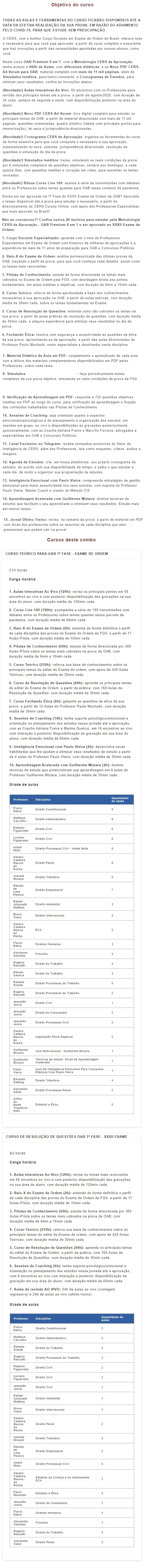 1ª Fase OAB XXXII (32) PREMIUM 8 EM 1 (CERS 2021) Ordem dos Advogados do Brasil 4